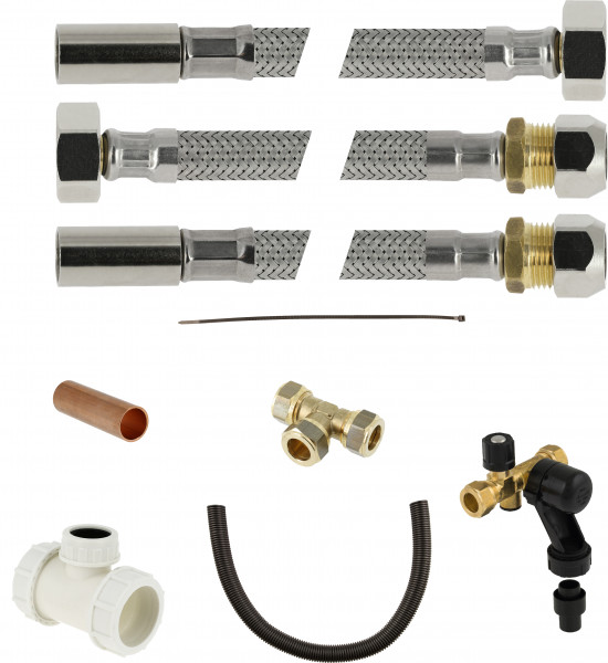 Boileranschlussset - Bonfix - komplett