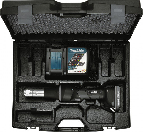 BONFIX Mini battery M-Press machine 18 V - 1,5 Ah 15Kn