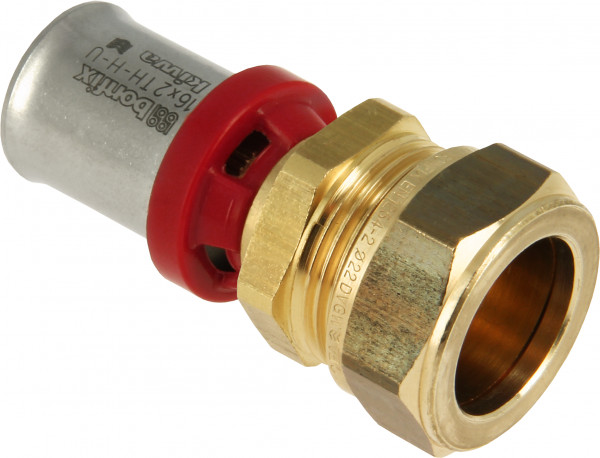 BONFIX Alu-press straight 16x2.0 x 22 mm compression