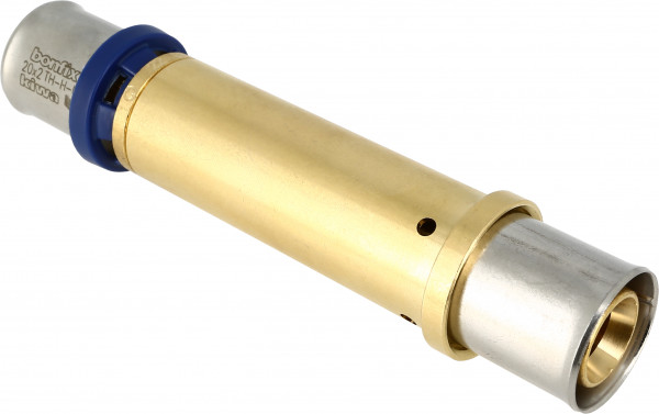 Bonfix Alu press fitting Repair coupling 20 x 20 - 2 x alu press