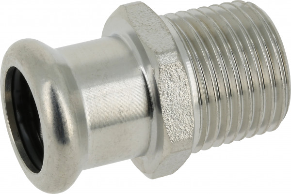 BONFIX M-Press INOX Straight coupling male 2" x 54 