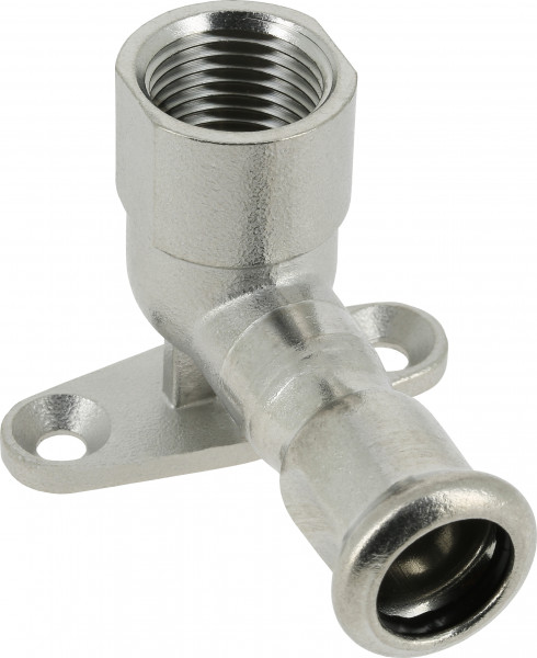 BONFIX M-Press INOX wallplate female 1/2" x 15 