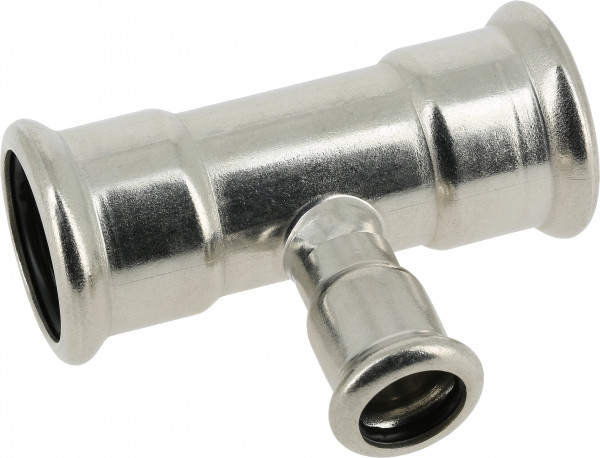 BONFIX M-Press INOX Tee reduced 22 x 15 x 22 