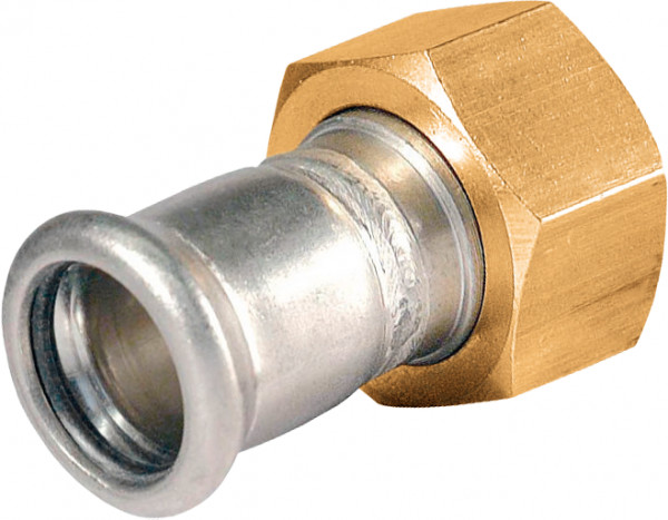 BONFIX M-Press INOX 2-piece coupling 2 3/8" x 54 
