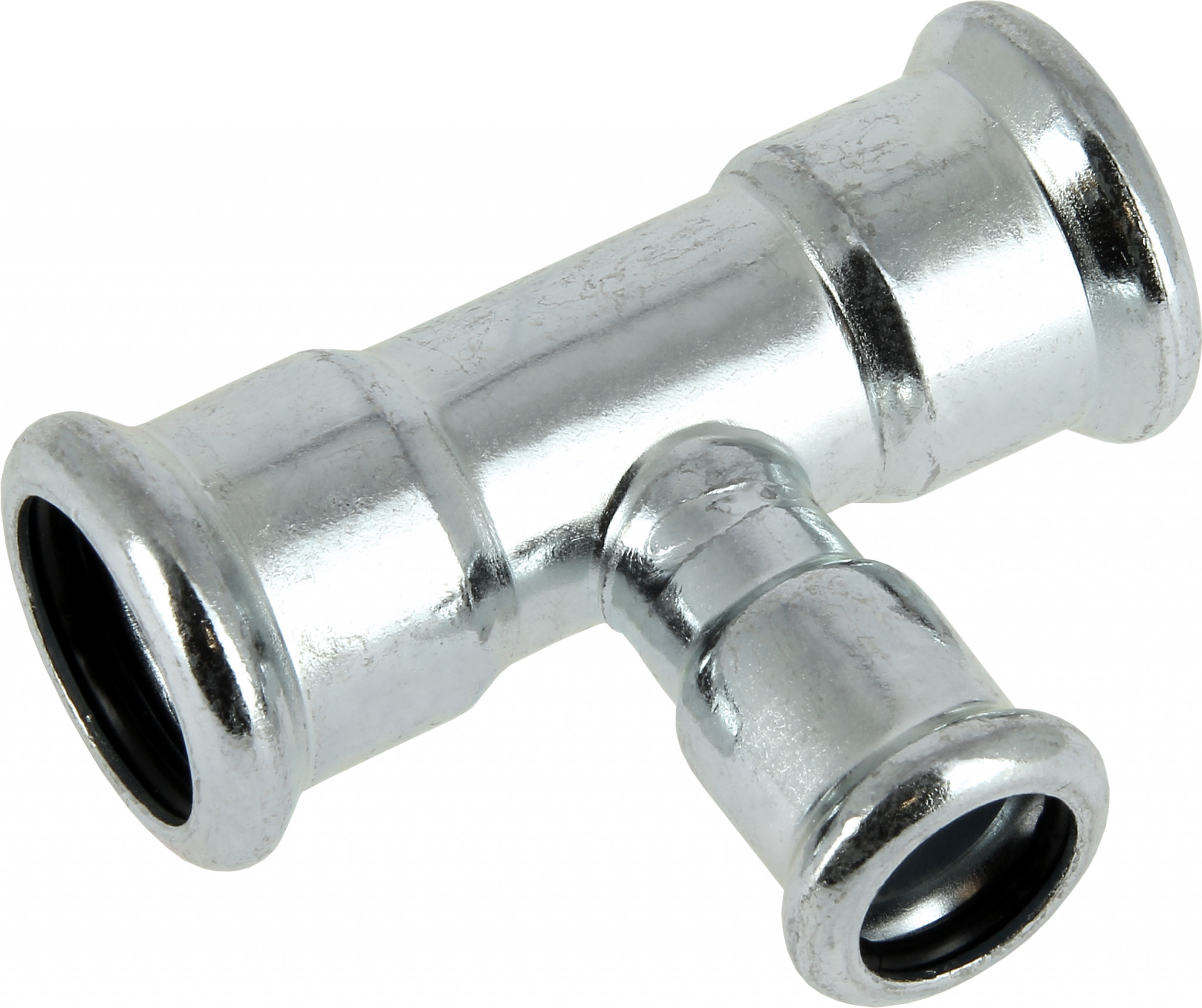 Bonfix Press - Staalverzinkte - perskoppeling - T-koppeling - verlopend - 76 -1 x 28 x 76 -1 mm - 3 x Press