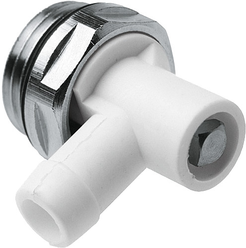 Bonfix Radiator fittings Rotating drain valve || nickel-plated brass || small passage 1/2"