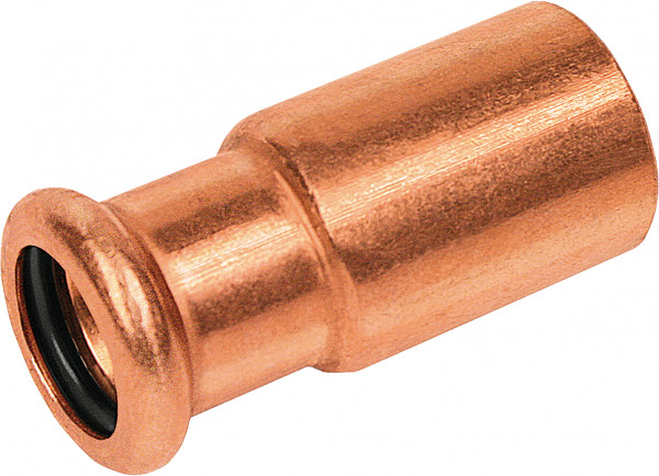 Bonfix Pressfitting red copper WATER Push-in fitting 16 x 12 - push-in x press - (m-profile)