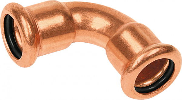 Bonfix Pressfitting red copper WATER Elbow 90° 67 x 67 - 2 x press - (m-profile)