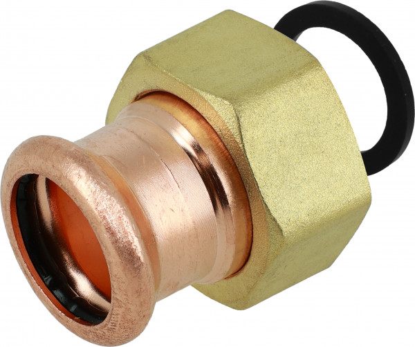 BONFIX M-Press RC 2-piece coupl. fem. flat seal 3/4" x 15 