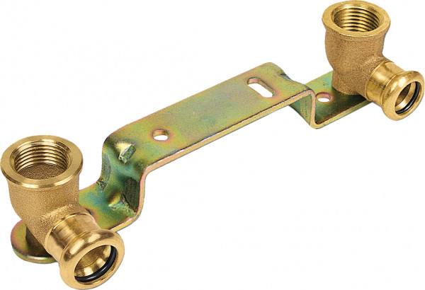 Bonfix Wall plate bracket - (type Gemini) 1/2 x 15 - Female Thread x m-press