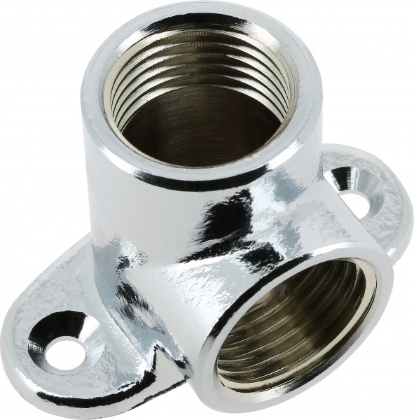 BONFIX 41306 Wallplate female 1/2" chrome