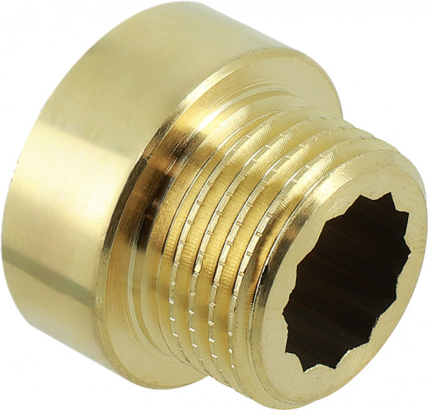 Bonfix Verlängerungsstück für Armaturen - messing - 3/8" x 15 - IG x Länge (mm)