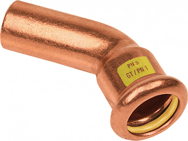 BONFIX M-Press RC GAS Push-in bend 45° 14 x 14 