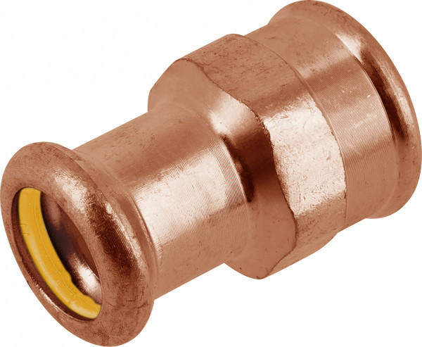 Bonfix Pressfitting red copper GAS Screw bushing 3/4 x 15 - long Female Thread x press - (m-profile)