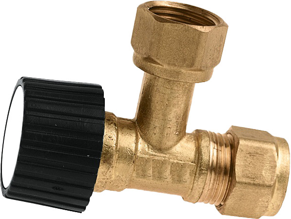 BONFIX 70413 Undersink cock compr. 3/8" x 12 mm