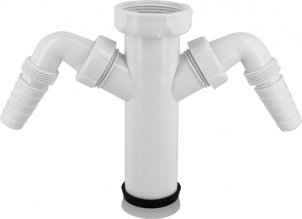 BONFIX inlet grommet w/ 2x sealable conn. 1 1/2 x 40 mm