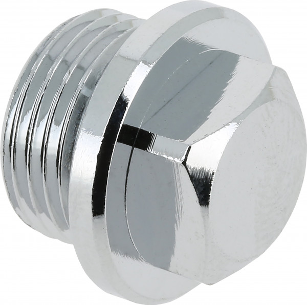 BONFIX 80940 Plug with square 3/4" chrome