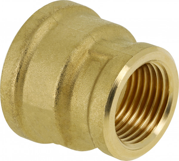 Bonfix Messing Reduziermuffe - 1/4" x 1/8" IG