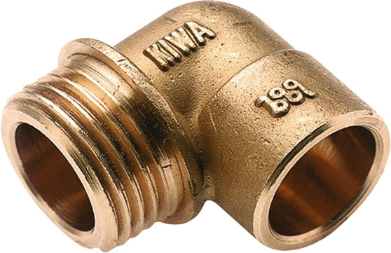 BONFIX 81630 Cap Elbow male short 1/2" x 15 mm