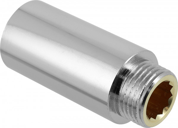 Bonfix Faucet Extension - polished chrome-plated 3/4" x 60 - female thread x length (mm) - according to DIN 3523