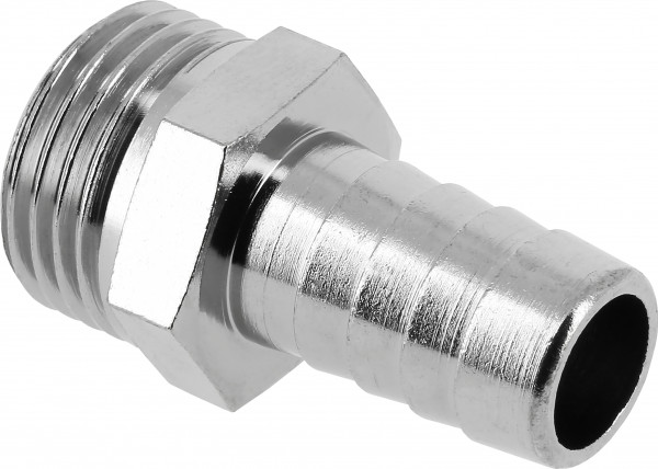 BONFIX 87525 Hose tail male 1/2" x 14 mm chrome