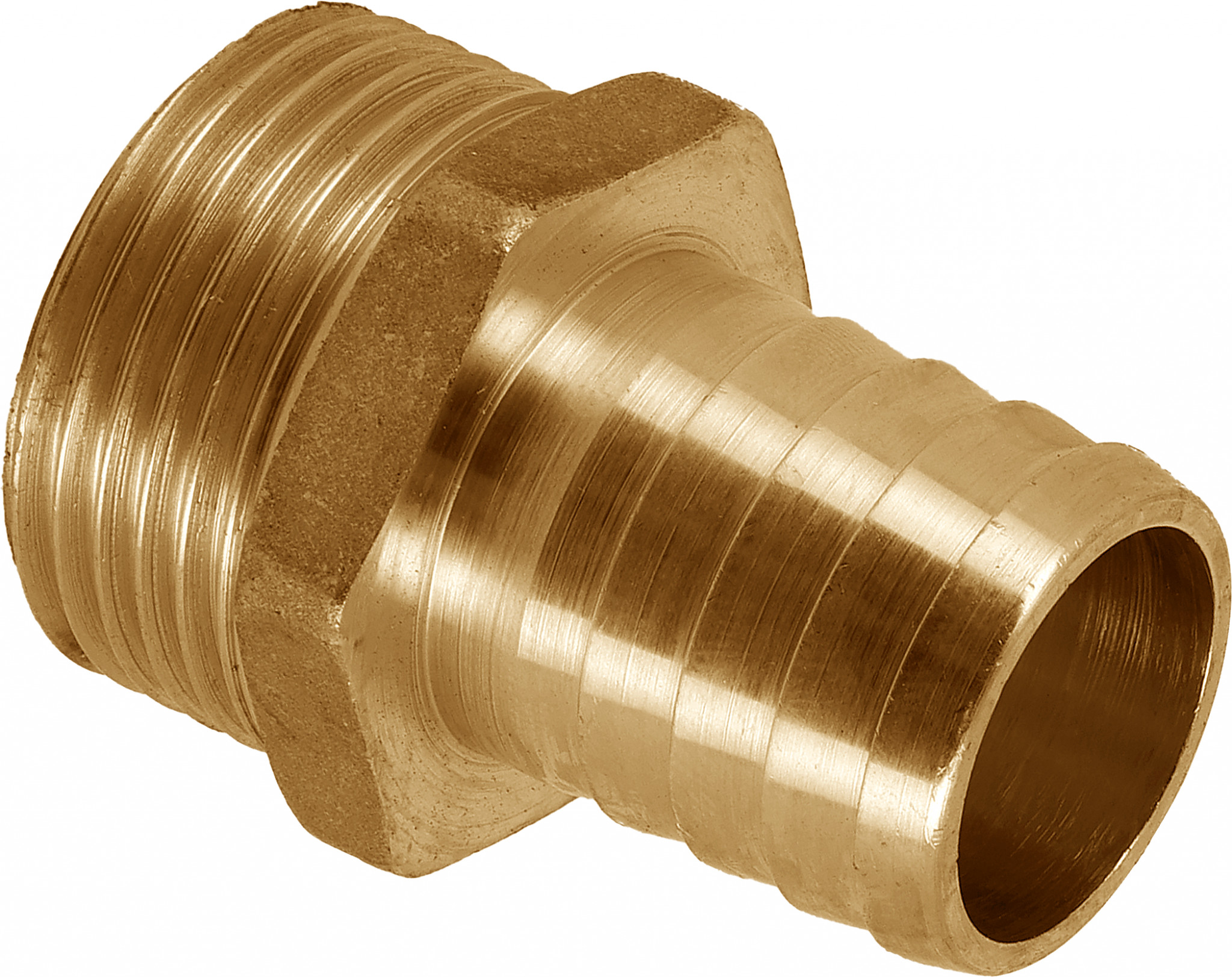 Bonfix - messing - slangtule - 1/2" - bu.dr. x 18 - mm