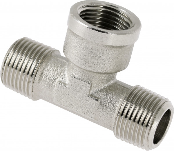 Bonfix Gewindefitting T-Stück 3/8 - AG x IG x AG
