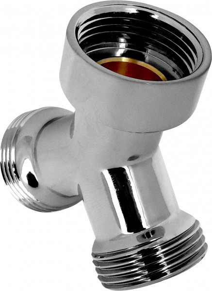 BONFIX 88207 Y-branch male x female x male 3/4" chrome