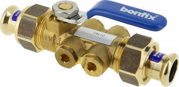 Bonfix - Rückflussverhinderungseinheit - mit Ablaufmöglichkeit - EA 22 - 2 x Druck