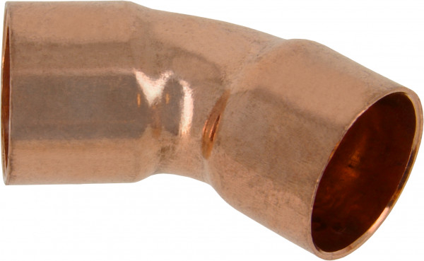 BONFIX 91048 Red copper bend 45° 12 mm