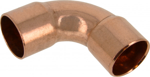 BONFIX 91049 Red copper bend 90° 12 mm