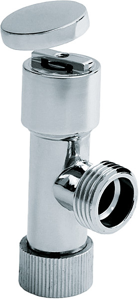 Tee aerator female x male 1/2" chrome male