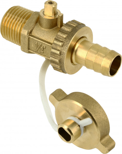 Boiler filling cock 1/2" (cap = key)