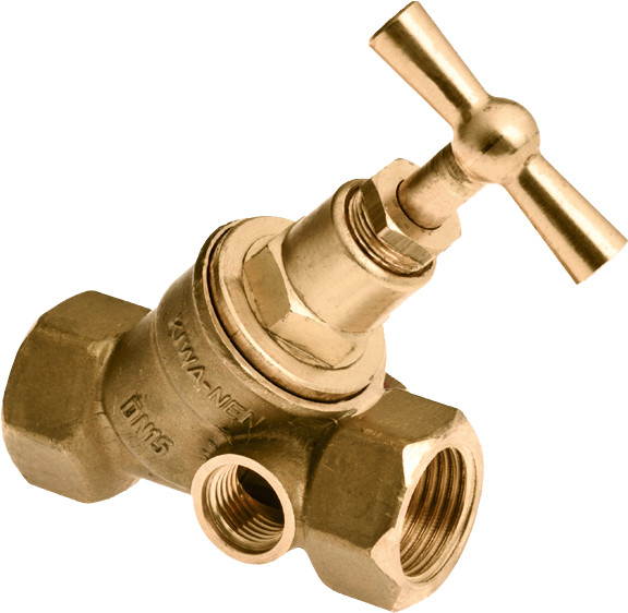 Bonfix Stop valves with top part With drain facility 1