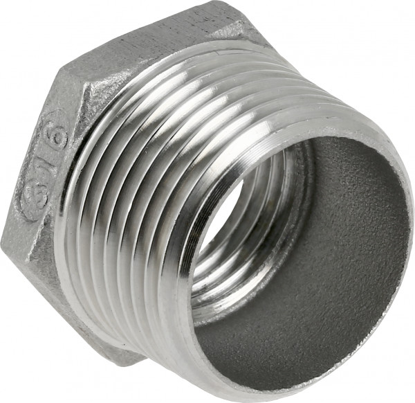 Bonfix stainless steel threaded fittings Reducing ring 3/8 x 1/4"