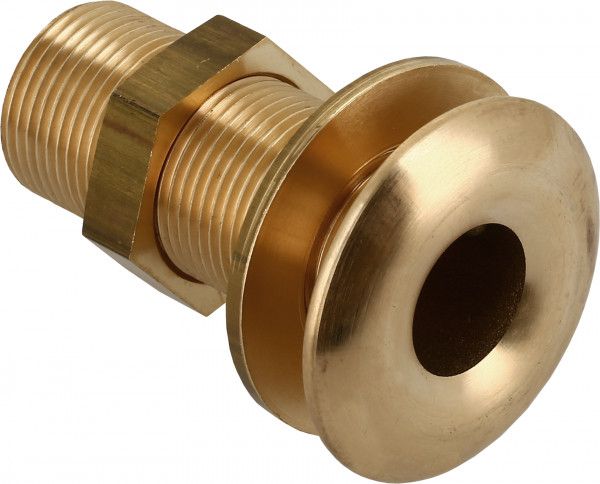 Bonfix Threaded Fitting Skin Passage Ball 1 - with nut and ring