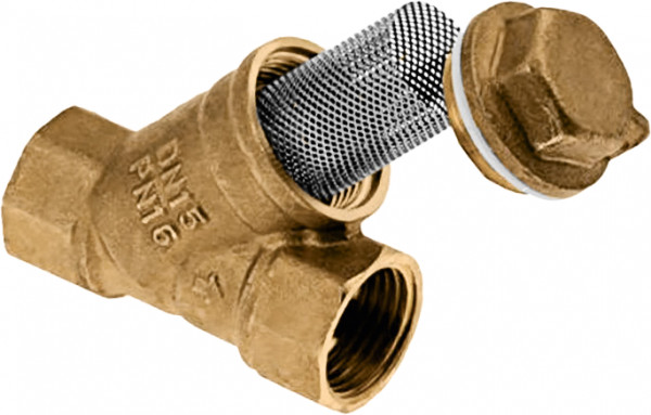 Bonfix Threaded Fitting Dirt Trap 3 (1100 µm) - 2 x female thread