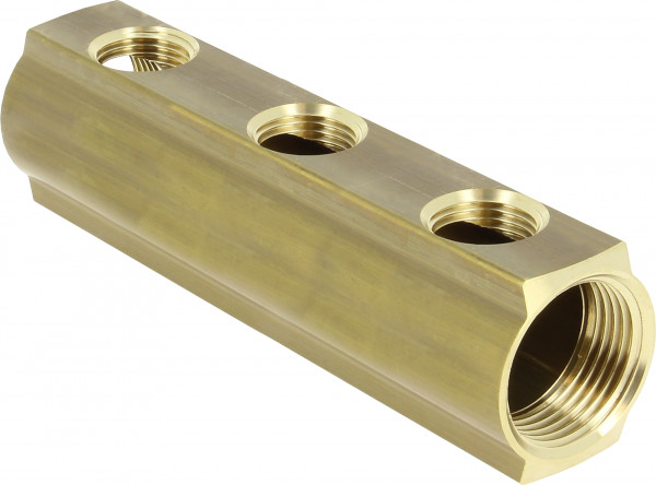 Bonfix Collector standard 50 mm 3 groups - 2 x 1-1/4" - groups: 1/2 female thread