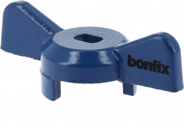 BONFIX 99744 Steel butterfly 1/4", 3/8", 1/2" and 3/4" Blue