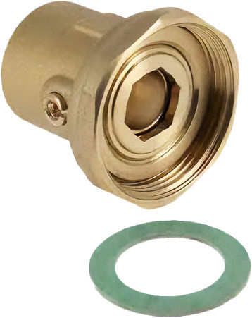 BONFIX 999979 lockable ball valve FF 1”x1”1/2