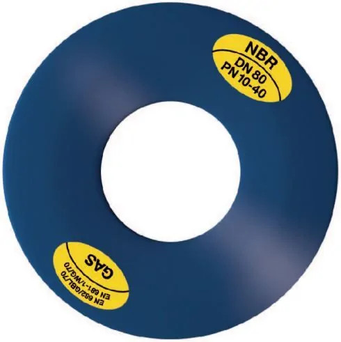 Flange Seal - DN900 - PN10 - NBR / Steel- 915x1017x8