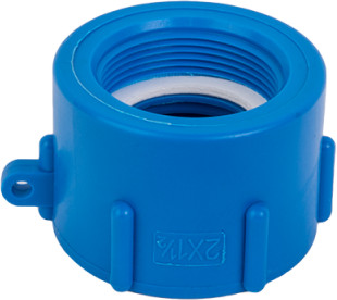 IBC-Adapter - Innengewinde x konisches Innengewinde - S60x6 x 1-1/2" - Kunststoff