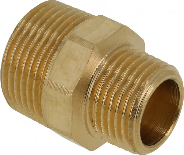 BONFIX Reducing male nipple 3/8'' x 1/8'' conical threaded