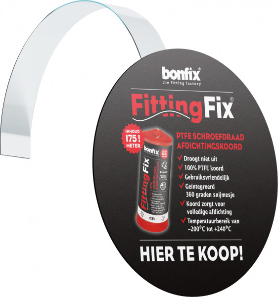 Bonfix FittingFix Wobbler FittingFix Wobbler 90 mm - Werbematerial