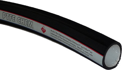 Chemical Resistant hose PTFE - 13x25mm (Per Meter) - EN 12115 - FDA