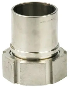 Tank Truck Coupling Hose tail - stainless steel - 13mm x 1/2" female thread