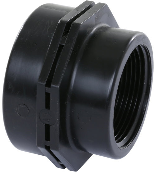 PP transition socket 1" x 1-1/4