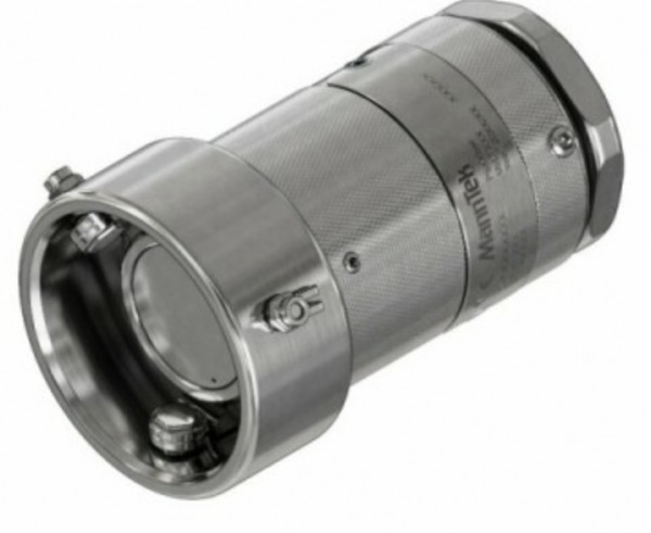 MannTek Dry Disconnect Trockenkupplung Schlauchunit - Edelstahl - 1" Innen Gewinde - DN25