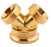 Geka screw coupling 3-way - thread 3/4"