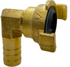 Geka coupling right angle - Hose tail 90degr 19mm